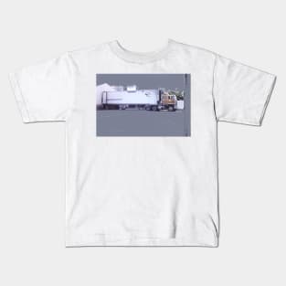 Nap 2 in the shadow of a semi truck Guatemala 1991 Kids T-Shirt